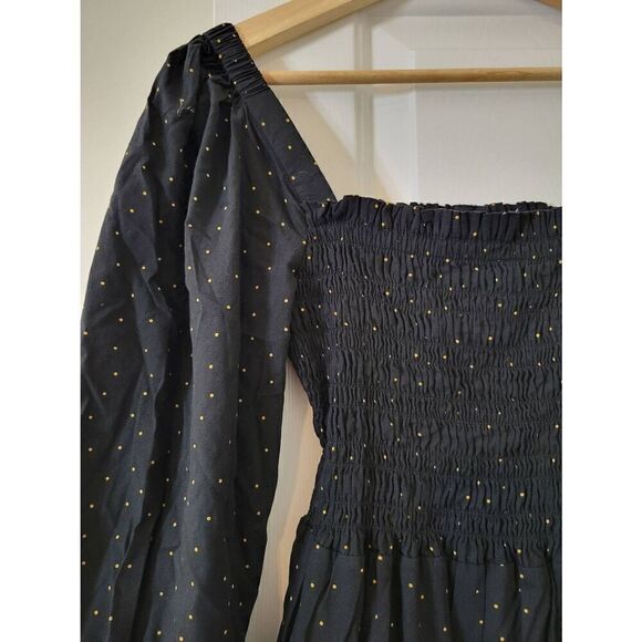 Madewell Lucie Tiered Midi Dress in Dot Item NH099 S NWT - Picture 5 of 9